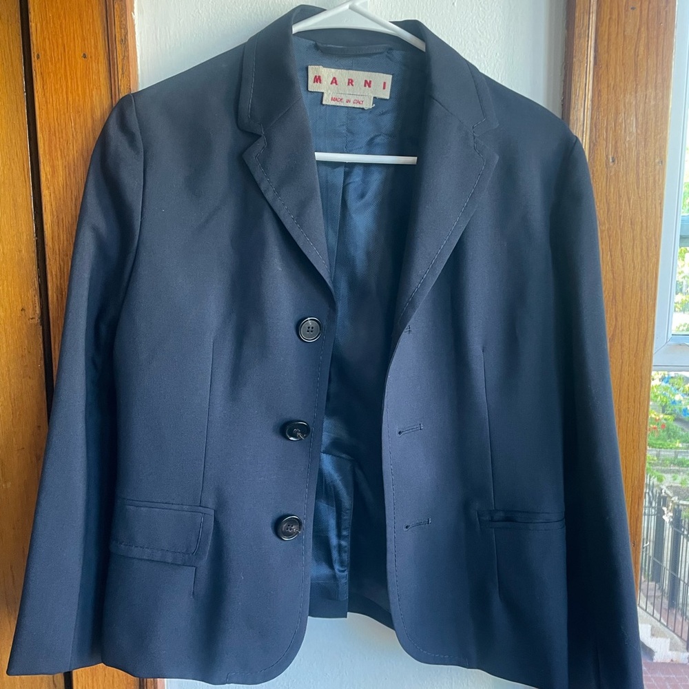 Marni Women's Boxy Black Blazer